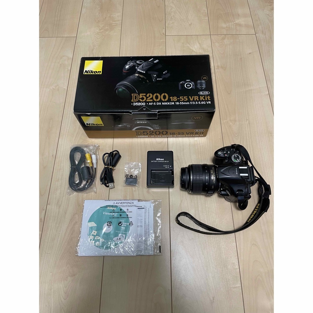 Nikon D5200  18-55VR Kit 一眼レフ ニコン レンズキットカメラ