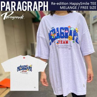 パラグラフ 男女兼用 正規品 直輸入 シーズン9 ハッピースマイル Tシャツ(Tシャツ/カットソー(半袖/袖なし))