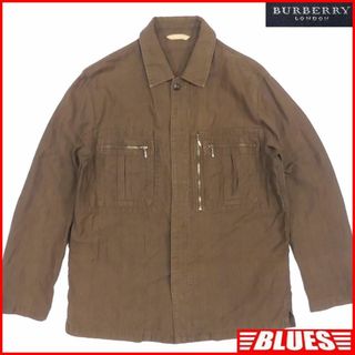 バーバリーブラックレーベル(BURBERRY BLACK LABEL)のバーバリーロンドン M ジャケット ブルゾン 茶 TY2524(ブルゾン)