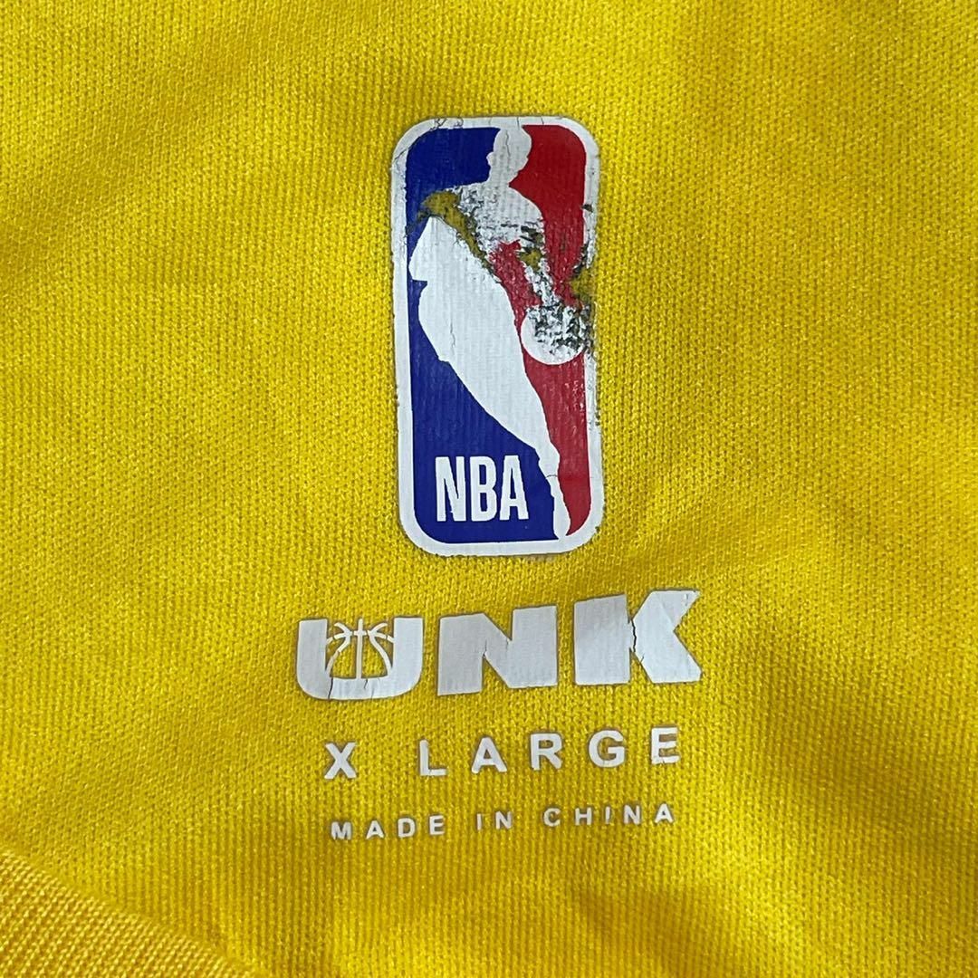 NBA ロサンゼルス・レイカーズ　ロンT ゲームシャツ　イエロー　XL 6