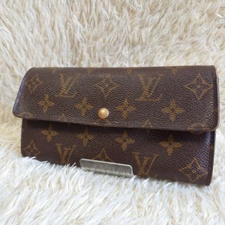 ルイヴィトン(LOUIS VUITTON)の《鑑定済み品》 LOUIS VUITTON 長財布 M61725 モノグラム(財布)