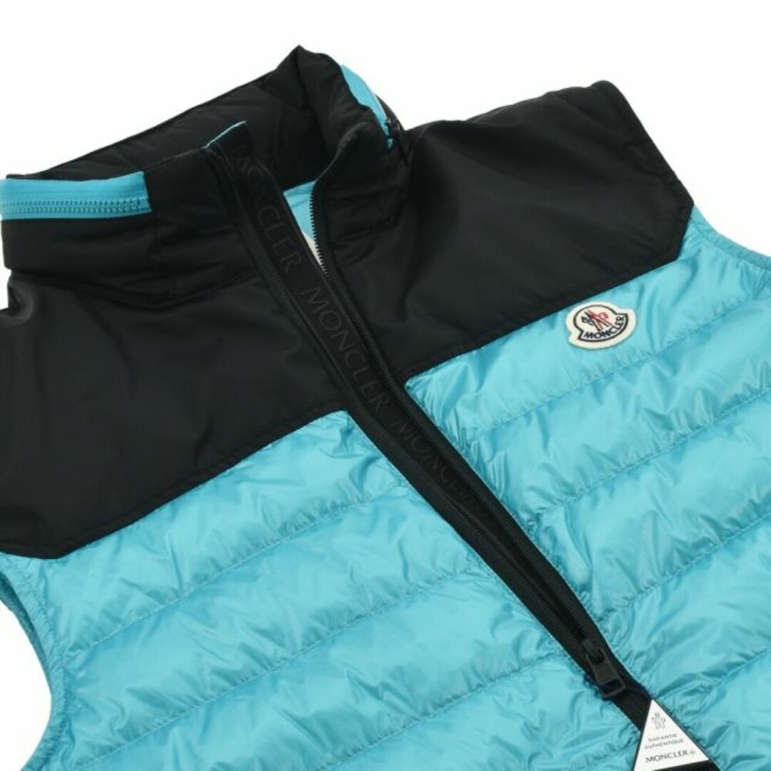 MONCLER(モンクレール)の【TURQUOISE】モンクレール MONCLER ダウンベスト メンズ ジレ ダウンジャケット ダウンジレ ナイロンジャケット ターコイズ ORTAC GILET【送料無料】 メンズのジャケット/アウター(ダウンベスト)の商品写真