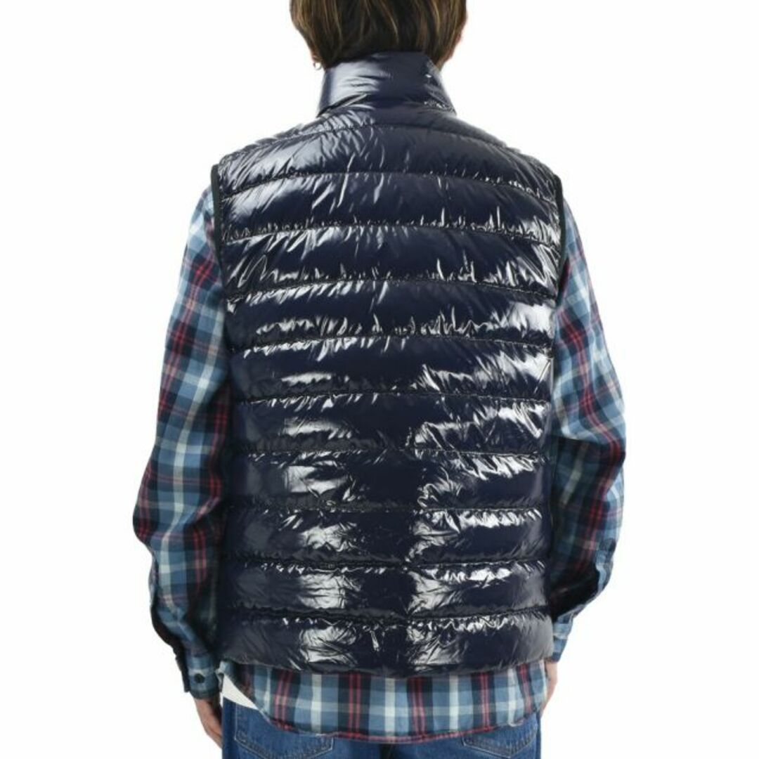 MONCLER(モンクレール)の【NAVY】モンクレール MONCLER ダウンベスト メンズ ジレ ダウンジャケット ダウンジレ ナイロンジャケット ネイビー USEDOM GILET【送料無料】 メンズのジャケット/アウター(ダウンベスト)の商品写真