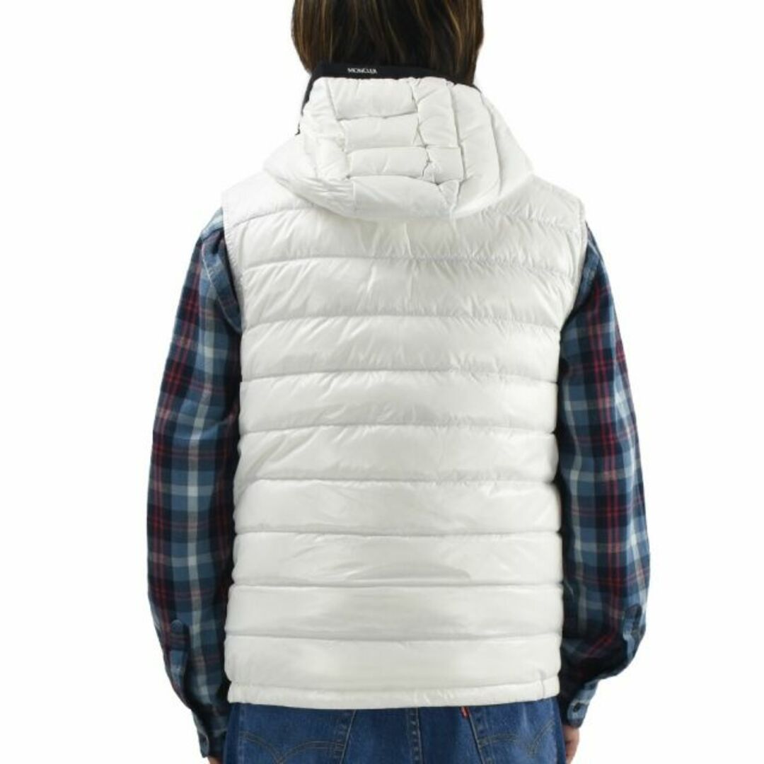 【WHITE】モンクレール MONCLER ダウンベスト メンズ ジレ ダウンジャケット ダウンジレ ナイロンジャケット ホワイト 白 RAGOT  GILET【送料無料】