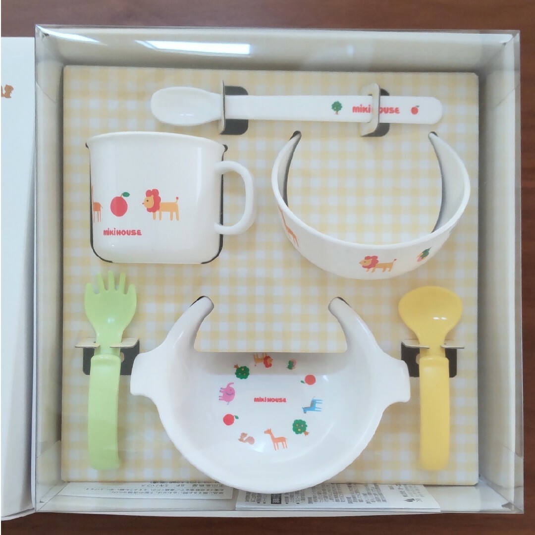 mikihouse(ミキハウス)のミキハウスのベビー食器 キッズ/ベビー/マタニティの授乳/お食事用品(離乳食器セット)の商品写真