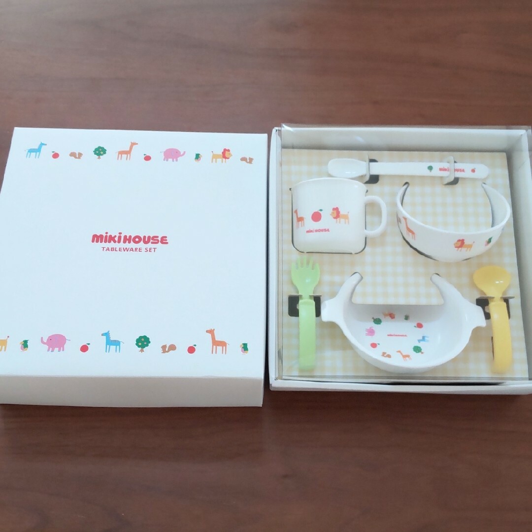 mikihouse(ミキハウス)のミキハウスのベビー食器 キッズ/ベビー/マタニティの授乳/お食事用品(離乳食器セット)の商品写真