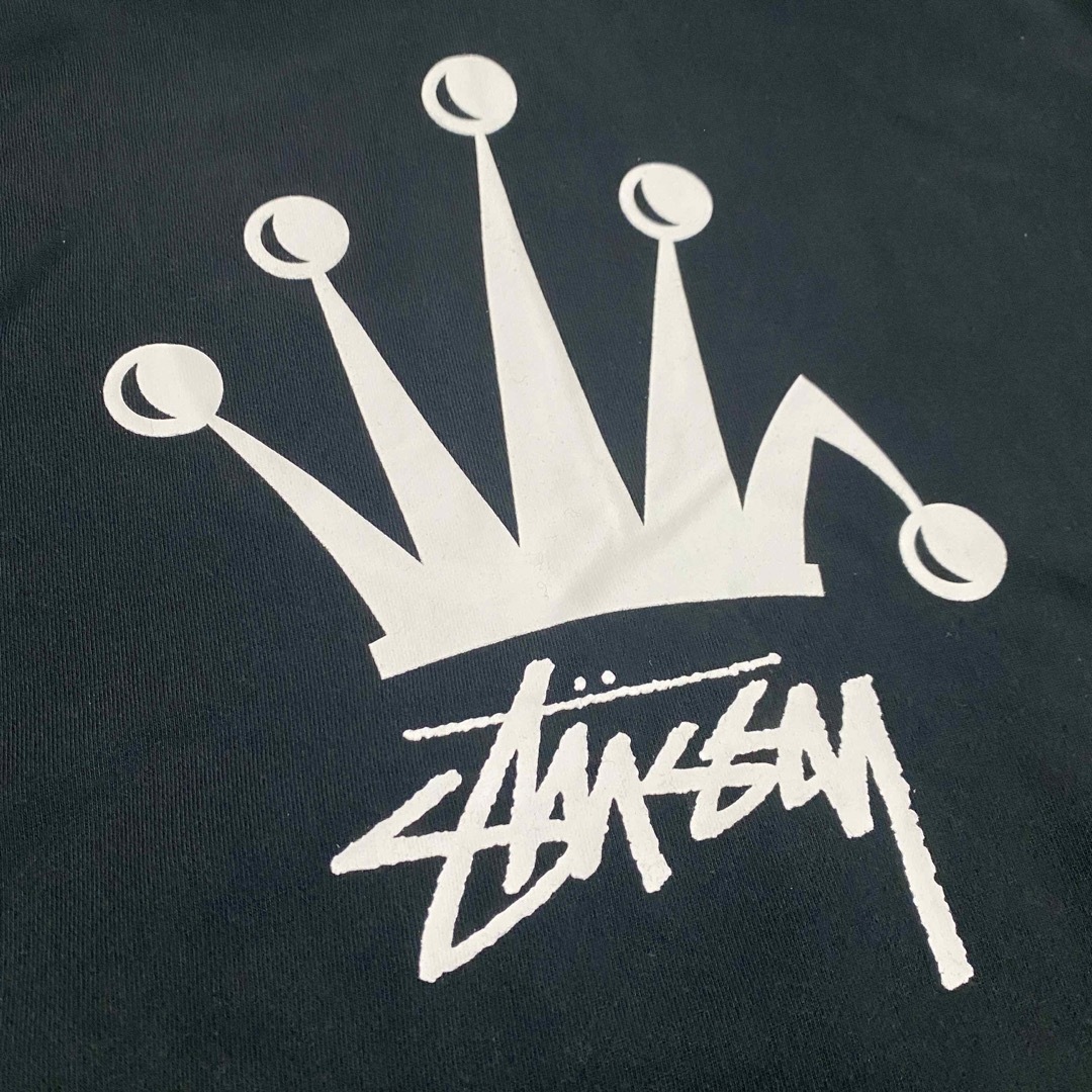 STUSSY ステューシー フーディパーカー 王冠ロゴ プルオーバー