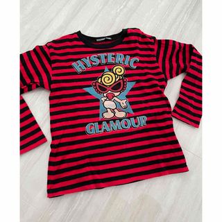 ヒステリックミニ(HYSTERIC MINI)のヒステリックミニ　ボーダーロンT 110サイズ(Tシャツ/カットソー)