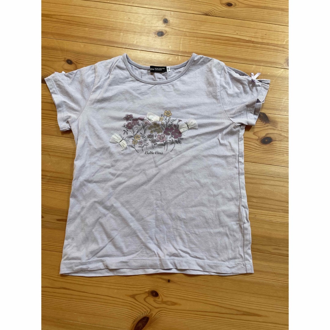 BeBe(ベベ)のbebe Tシャツ　カットソー　130 キッズ/ベビー/マタニティのキッズ服女の子用(90cm~)(Tシャツ/カットソー)の商品写真