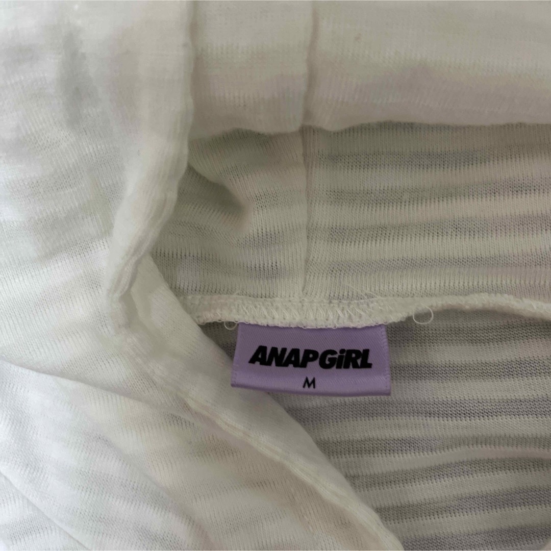 ANAP(アナップ)の☆ANAPGIRL 薄手パーカー☆160くらい☆ キッズ/ベビー/マタニティのキッズ服女の子用(90cm~)(Tシャツ/カットソー)の商品写真