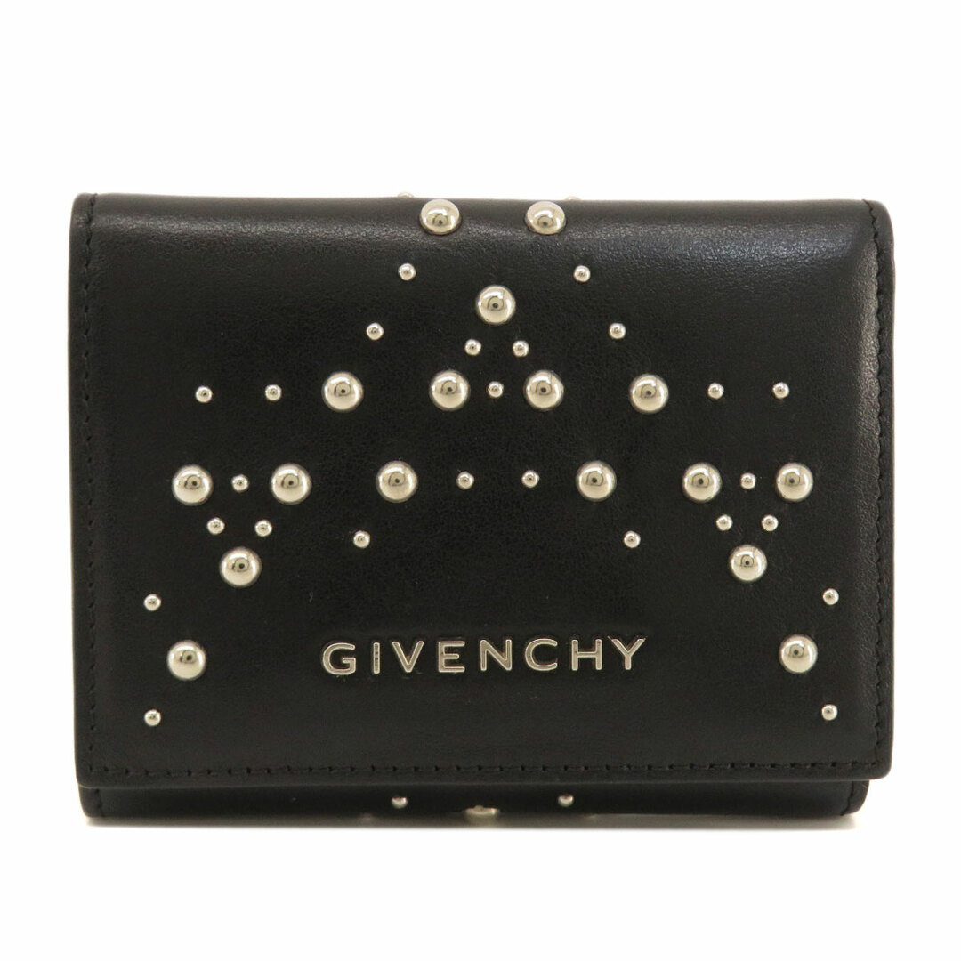 GIVENCHY - GIVENCHY スタッズ 二つ折り財布(小銭入れあり) レザー