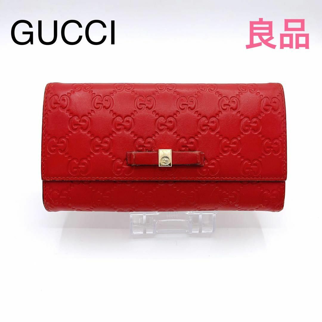 Gucci - ブランド GUCCI グッチ 388679 グッチシマ レザー 長財布