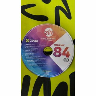 ズンバ(Zumba)のZUMBA　ズンバ　MEGAMIX84　メガミックス84　CD(ポップス/ロック(洋楽))