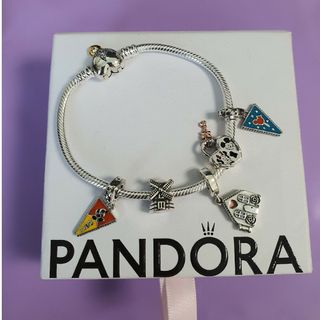 PANDORA パンドラ ユニコーン　チャーム　ブレスレット　ヨット　シルバー