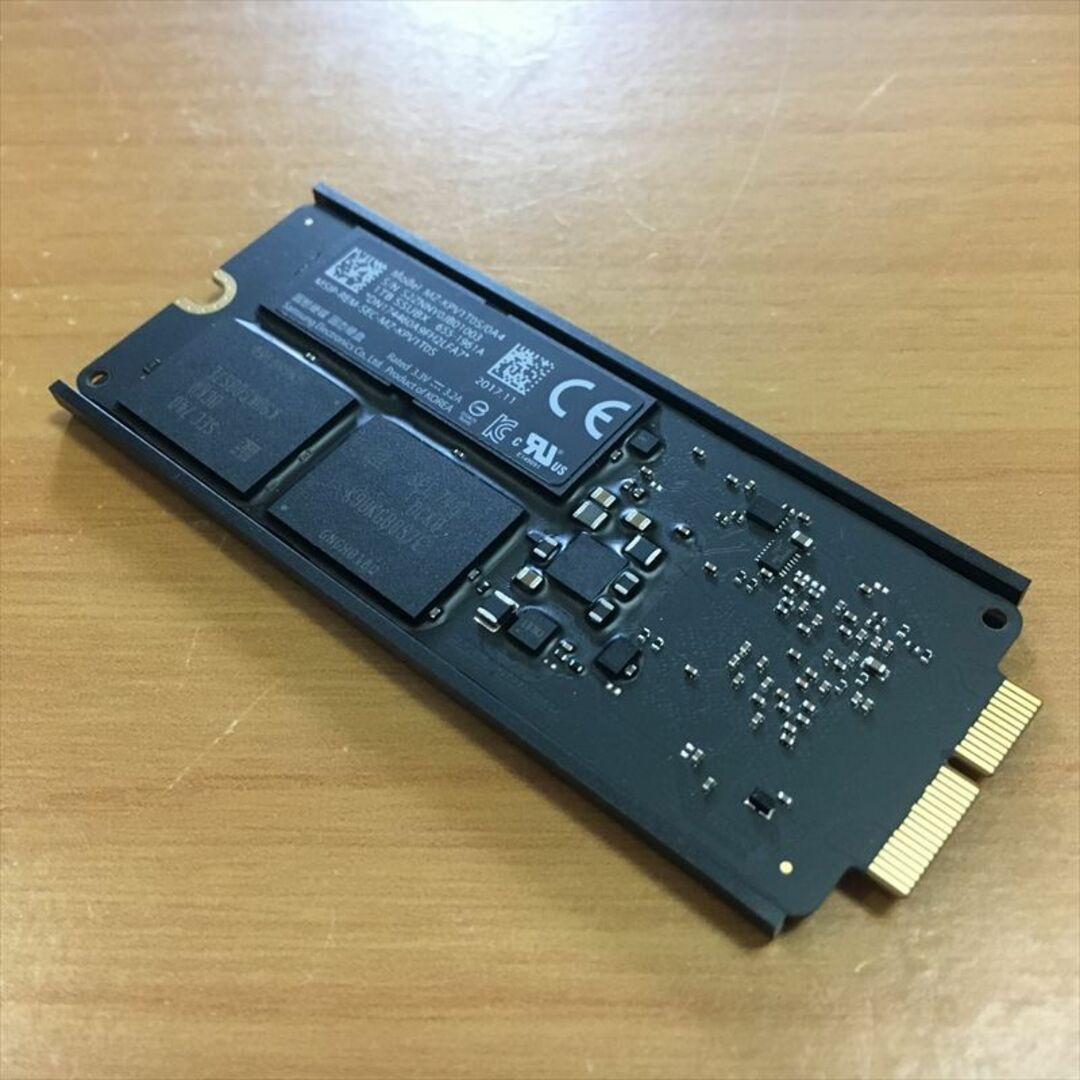 12) Apple 純正SSD Samsung 1TB Late2013取外し品のサムネイル