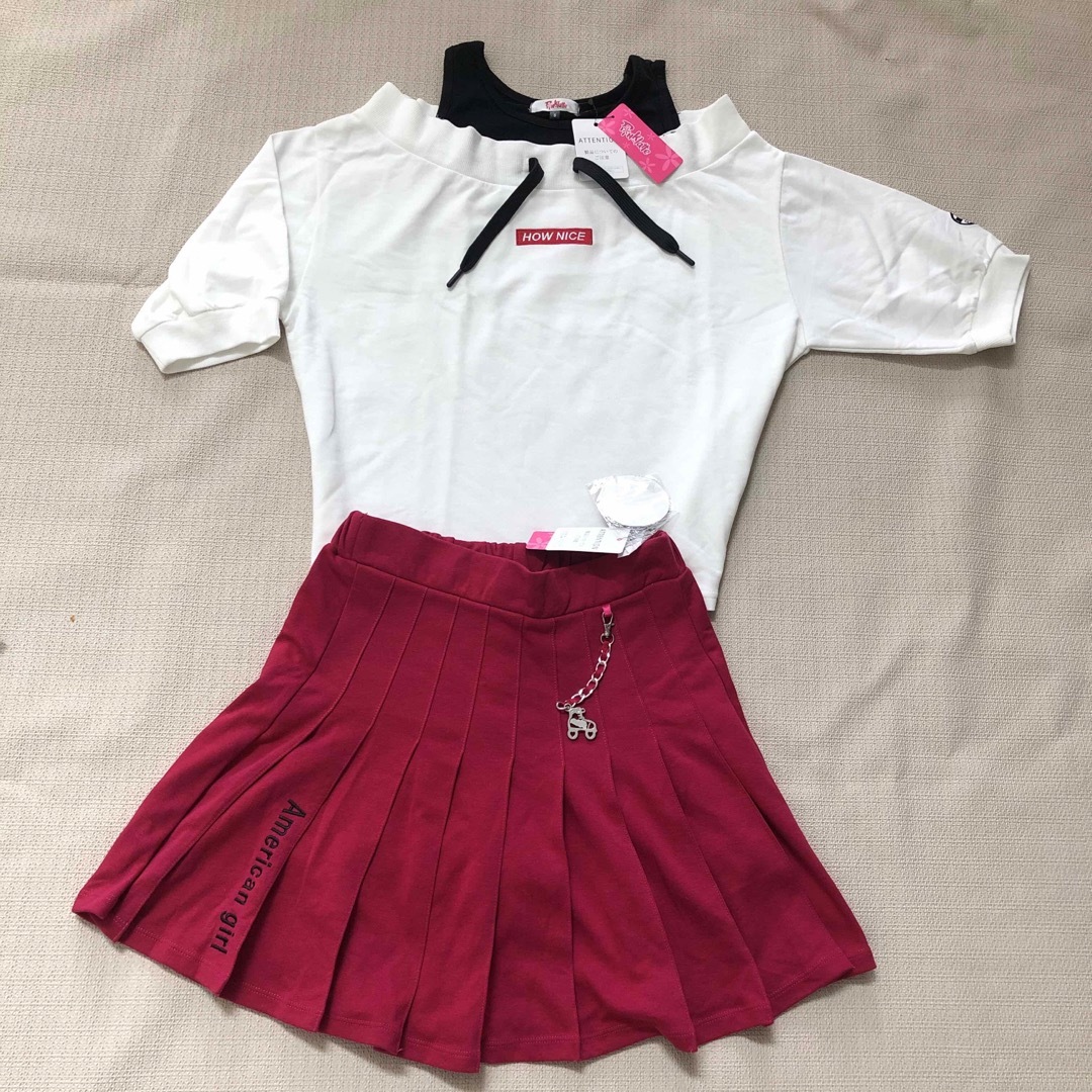 PINK-latte(ピンクラテ)の160cm ピンクラテ　女の子上下セット　新品 キッズ/ベビー/マタニティのキッズ服女の子用(90cm~)(その他)の商品写真