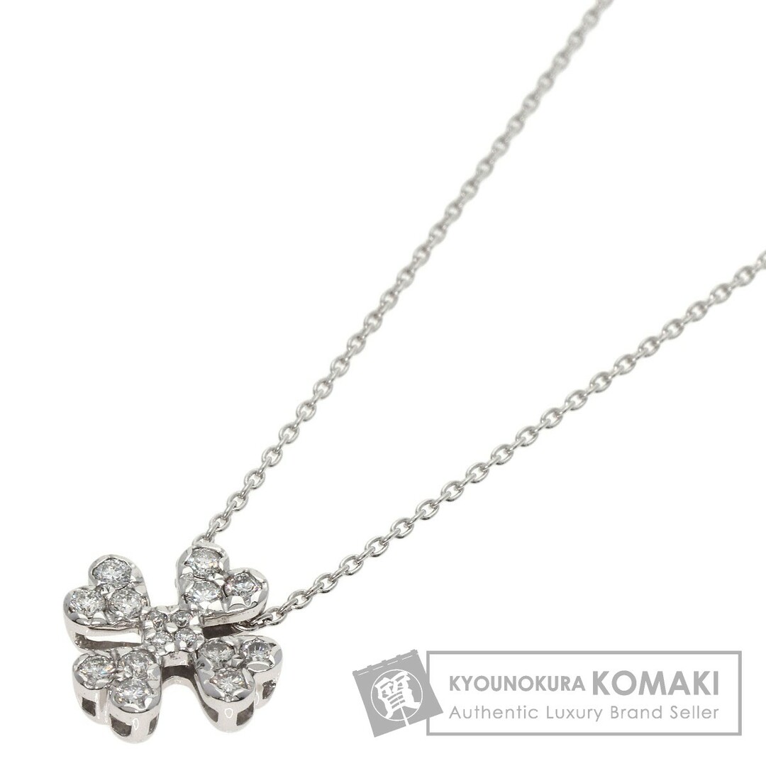 STAR JEWELRY(スタージュエリー)のSTAR JEWELRY ダイヤモンド ネックレス K18WG レディース レディースのアクセサリー(ネックレス)の商品写真