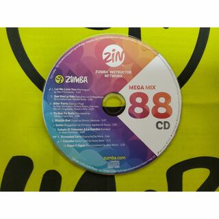 ズンバ(Zumba)のZUMBA　ズンバ　MEGAMIX88　メガミックス８８　CD(ワールドミュージック)