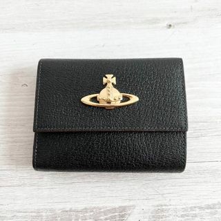 ヴィヴィアンウエストウッド(Vivienne Westwood)のヴィヴィアンウエストウッド エグゼクティブ 二つ折り財布 ブラック(財布)