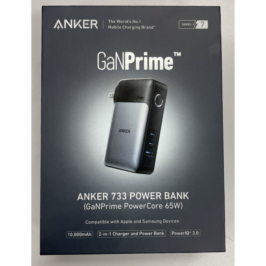 Anker - ☆美品☆Anker 733 Power Bank モバイルバッテリーの通販 by