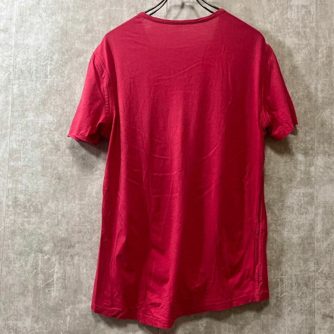 ARMANI EXCHANGE(アルマーニエクスチェンジ)のA|Xアルマーニ エクスチェンジ　Ｖネック　無地Tシャツ　半袖　ピンク　訳あり メンズのトップス(Tシャツ/カットソー(半袖/袖なし))の商品写真