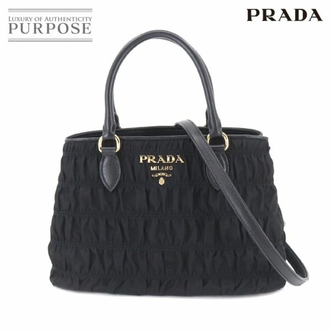 未使用 展示品 プラダ PRADA 2way ハンド ショルダー バッグ ナイロン