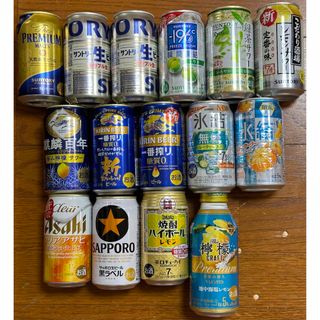 サントリー(サントリー)のビール　お酒　15本　セット　まとめて　サントリー キリン アサヒ サッポロ(ビール)