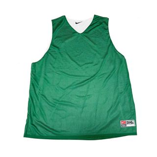 ナイキ(NIKE)の新品 Nike ナイキ リバーシブル バスケジャージ ゲームシャツ 緑 XXXL(タンクトップ)