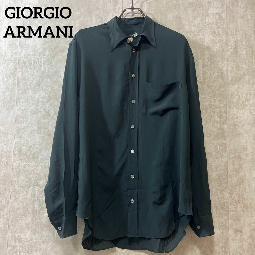 GIORGIO ARMANI ジョルジオアルマーニ　長袖シャツ　薄手