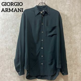 ジョルジオアルマーニ(Giorgio Armani)のGIORGIO ARMANI ジョルジオアルマーニ　長袖シャツ　薄手(シャツ)