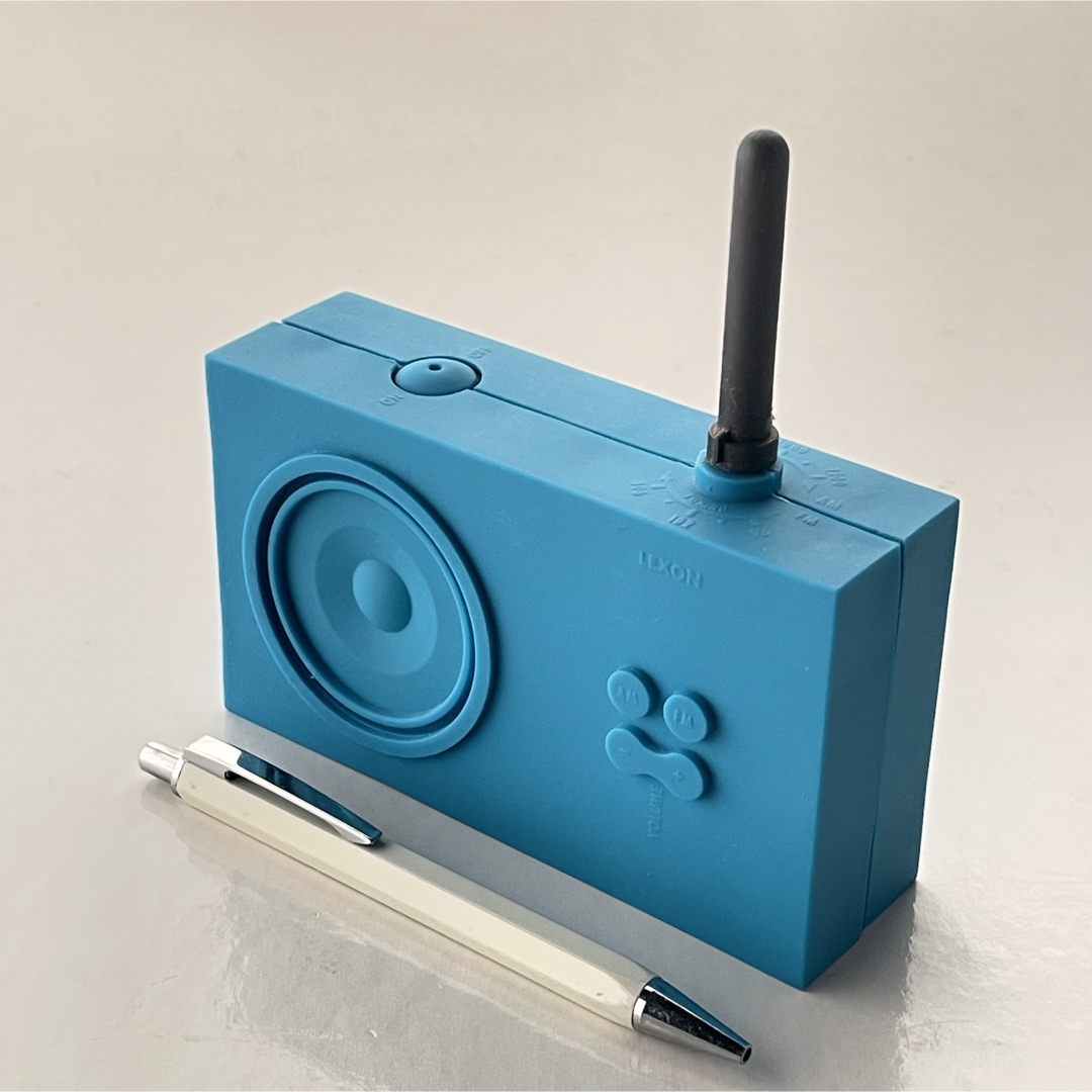 LEXON - LEXON レクソン FM/AM ラバーラジオ ブルーの通販 by す LEXON - LEXON レクソン FM/AM ラバーラジオ ブルーの通販 by す
