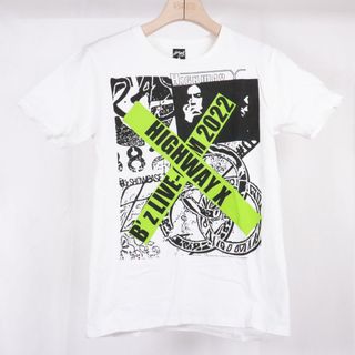 ビーズ(B'z)のB’Z　ライブジム　2022ツアーグッズ　Tシャツ　ホワイト　S(Tシャツ(半袖/袖なし))