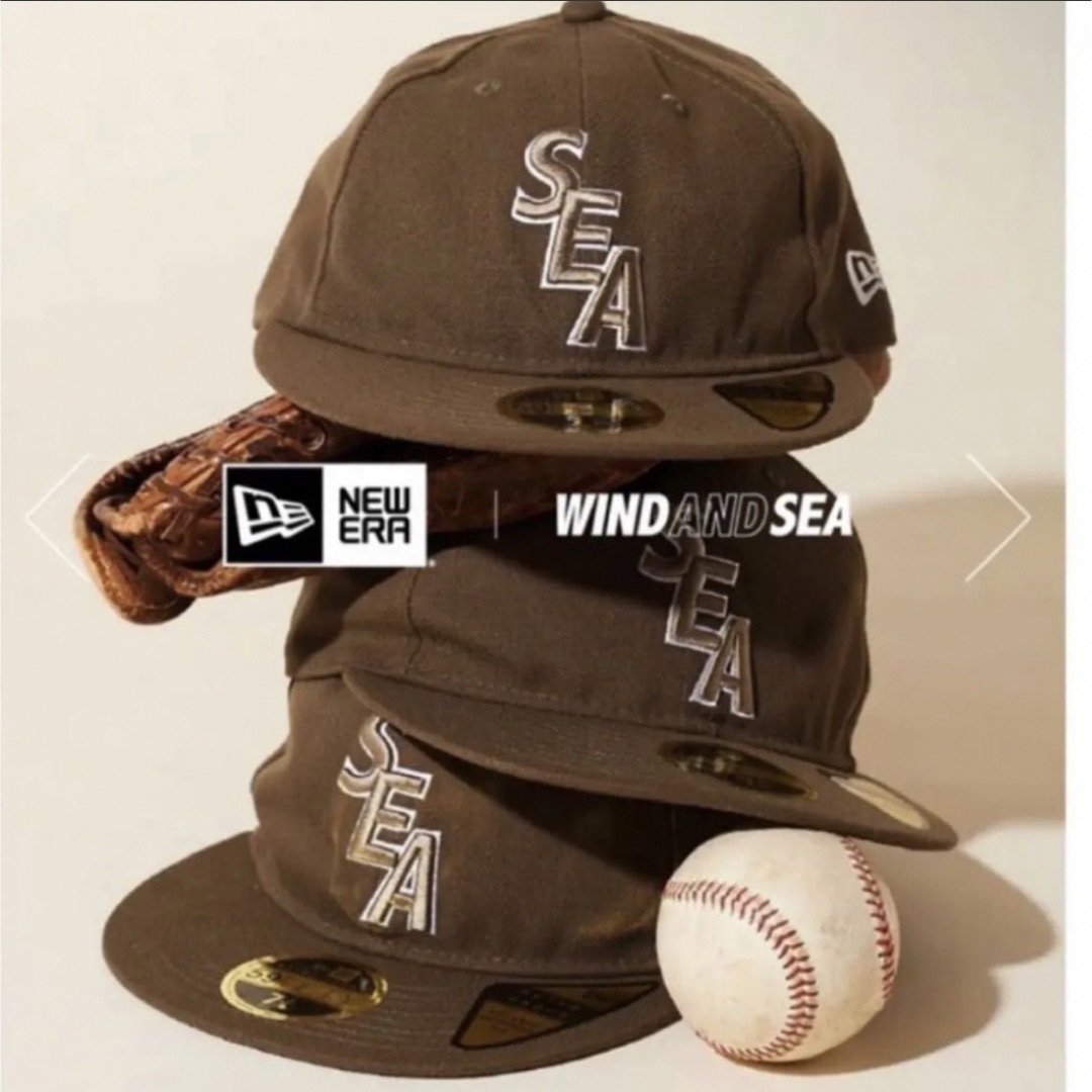 Lサイズ WIND AND SEA NEWERA ニューエラ 59 キャップ帽子 - キャップ