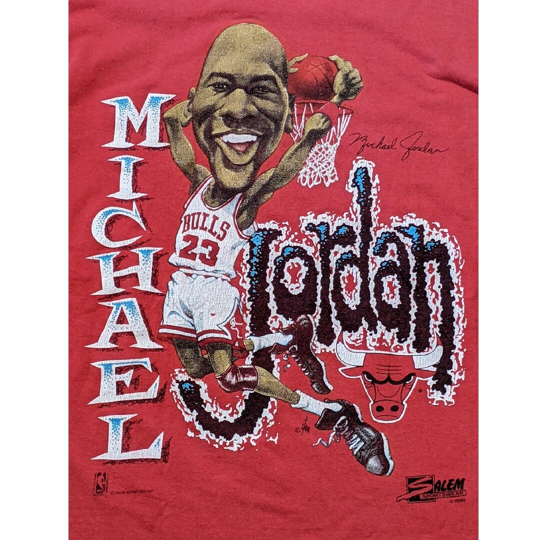 Jordan Brand（NIKE）(ジョーダン)の90s SALEM SPORTSWEAR マイケルジョーダン シカゴ ブルズ メンズのトップス(Tシャツ/カットソー(半袖/袖なし))の商品写真