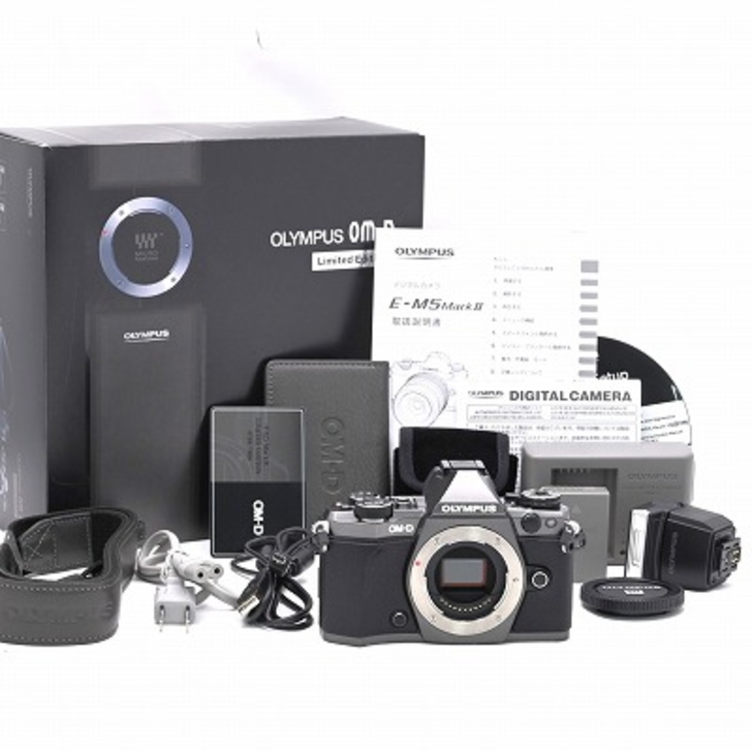 OLYMPUS ミラーレス一眼カメラ のばせ OM-D E-M5 MarkII ブラッ OLYMPUS ミラーレス一眼カメラ のばせ OM-D E-M5 MarkII ブラッ