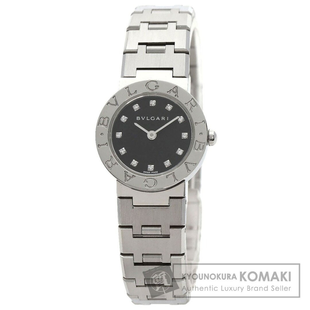 BVLGARI(ブルガリ)のBVLGARI BB23SS/12 ブルガリブルガリ 12P ダイヤモンド 腕時計 SS SS レディース レディースのファッション小物(腕時計)の商品写真