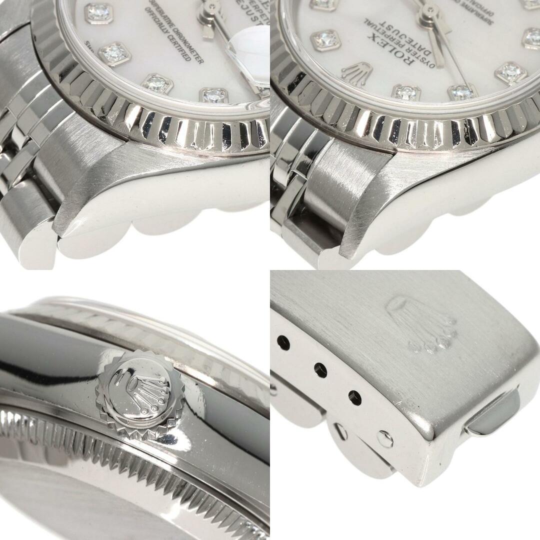ROLEX 79174NG  デイトジャスト 腕時計 SS SS K18WG レディース 7