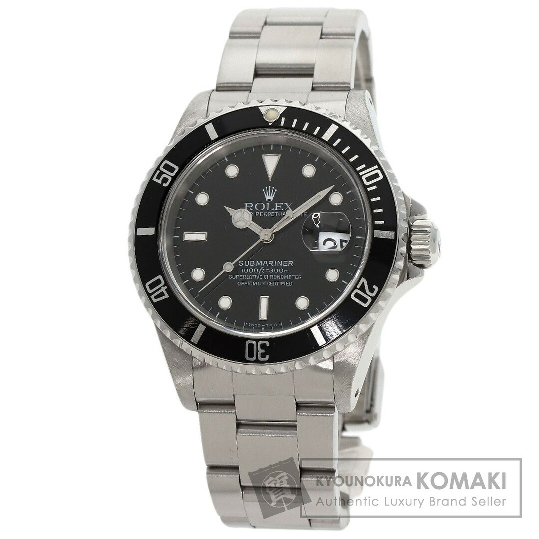 ROLEX 16610 サブマリーナ デイト  腕時計 SS SS メンズ