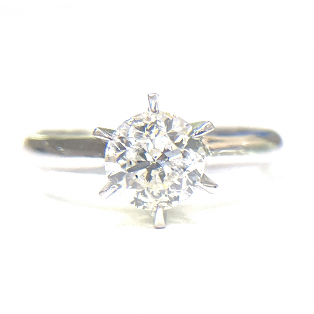 PT850 1ct Diamond Jewelry Ring 1.0ct