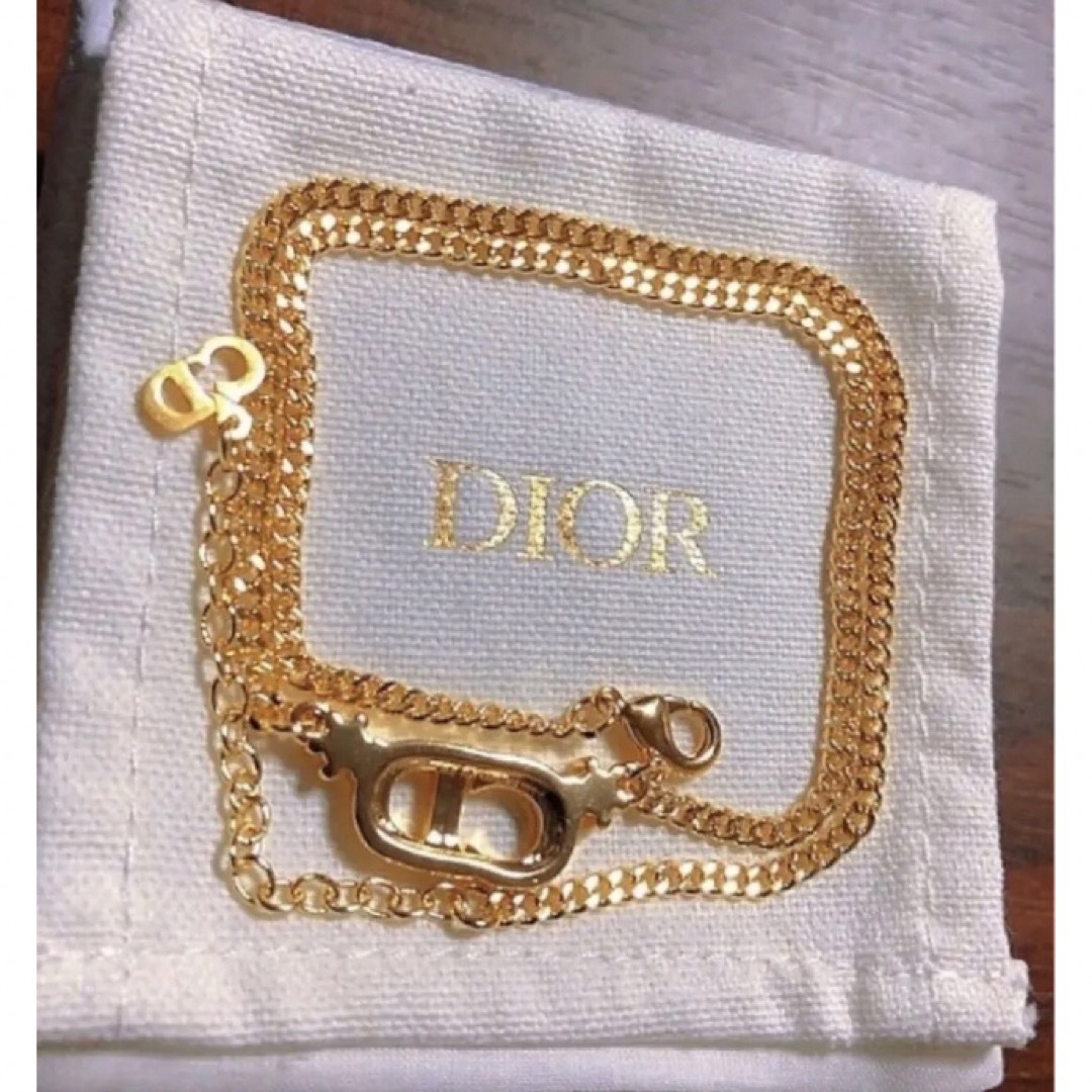 Christian Dior - Dior ネックレス ゴールド ロゴ CD シンプル