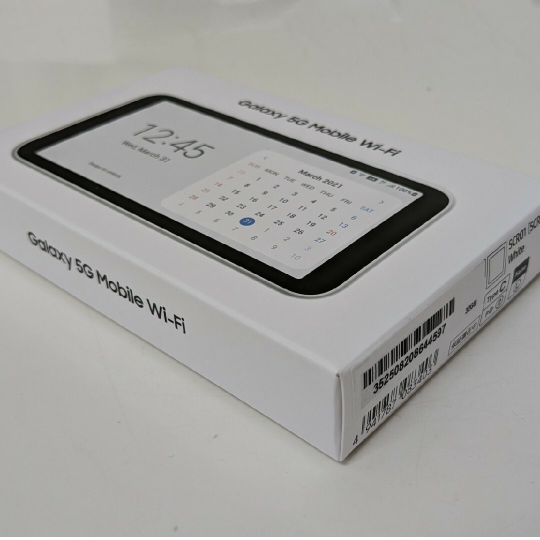 SAMSUNG(サムスン)の【新品未使用】Galaxy 5G Mobile Wi-Fi スマホ/家電/カメラのPC/タブレット(PC周辺機器)の商品写真