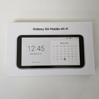 サムスン(SAMSUNG)の【新品未使用】Galaxy 5G Mobile Wi-Fi(PC周辺機器)