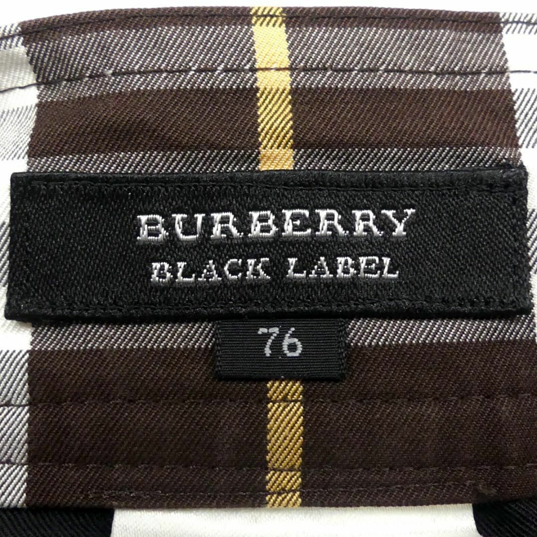 BURBERRY BLACK LABEL(バーバリーブラックレーベル)の廃盤 バーバリーブラックレーベル ノバチェックパンツ W32 メンズ JJ444 メンズのパンツ(チノパン)の商品写真