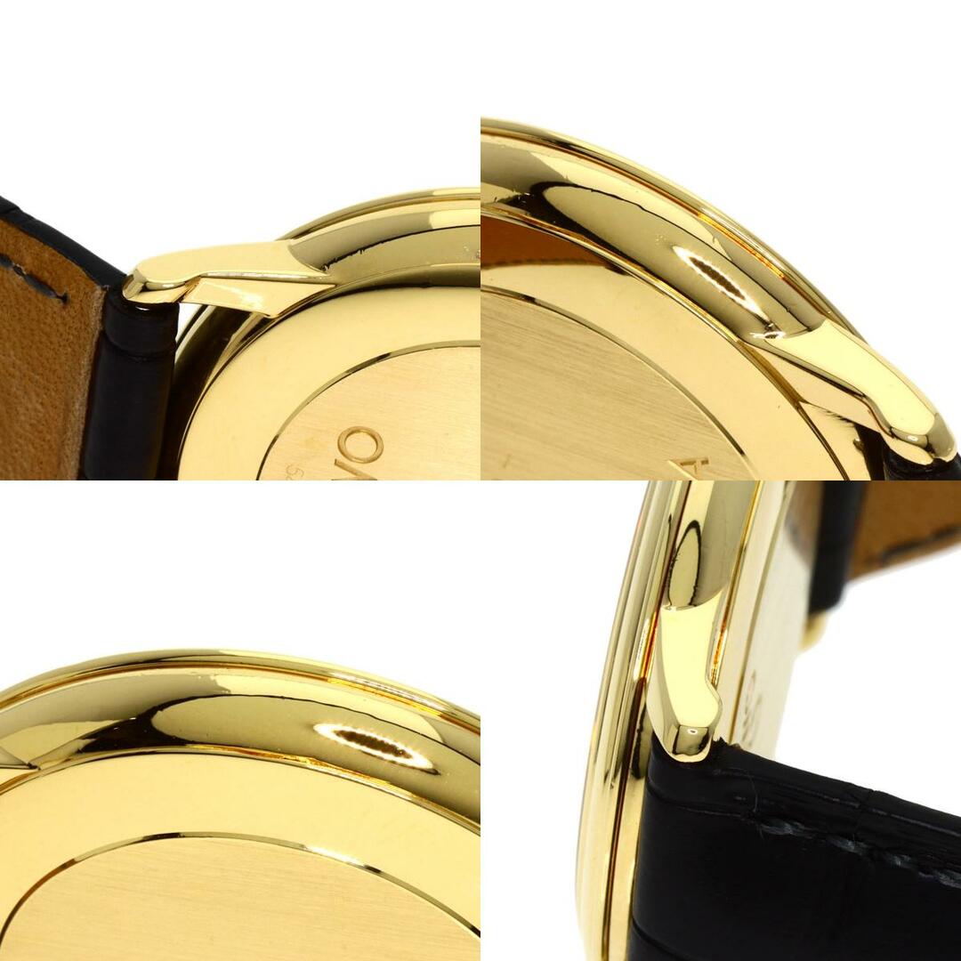 OMEGA 4620.31 デビル プレステージ 腕時計 K18YG 革 メンズ