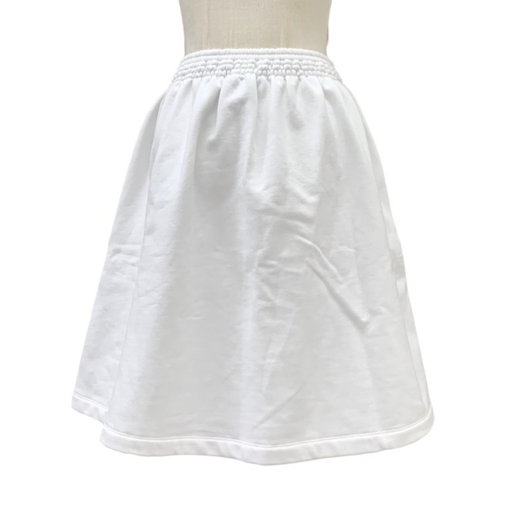 ルイヴィトン LOUIS VUITTON スカート  ホワイト 白 シルバー 未使用 モノグラム ロゴ スカート 2