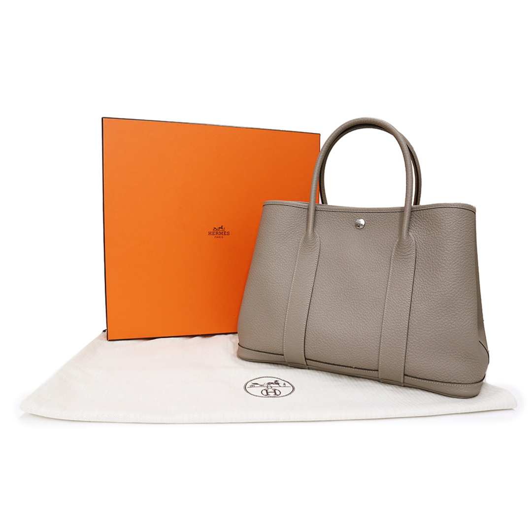 Hermes - エルメス ガーデンパーティ 36 PM ハンドバッグ ヴァッシュ ...