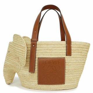 LOEWE - ロエベ LOEWE エレファント 象かご バスケット ハンドバッグ