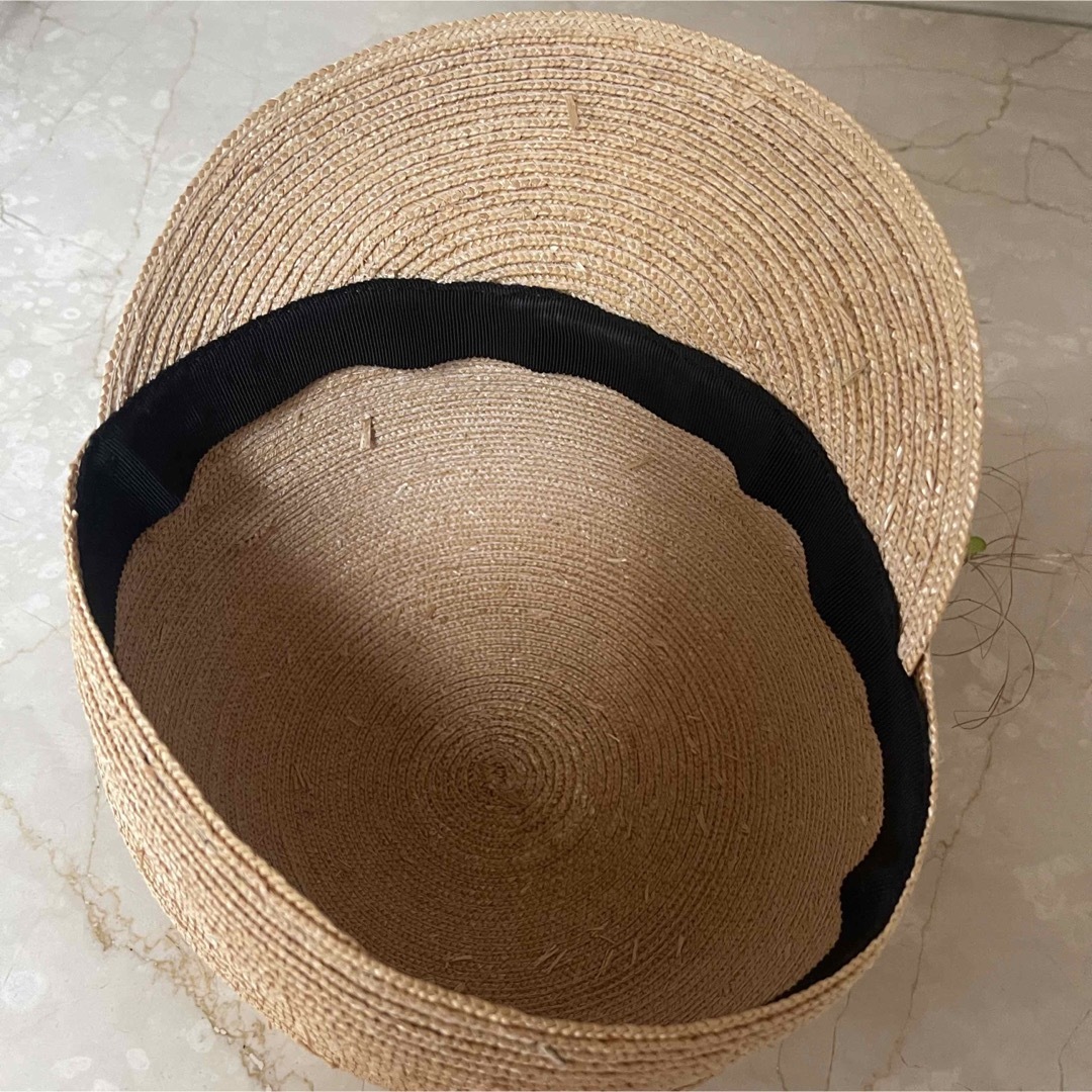 CA4LA - バラ色の帽子 麦わら帽子 クローバー 四葉 てんとう虫の通販 