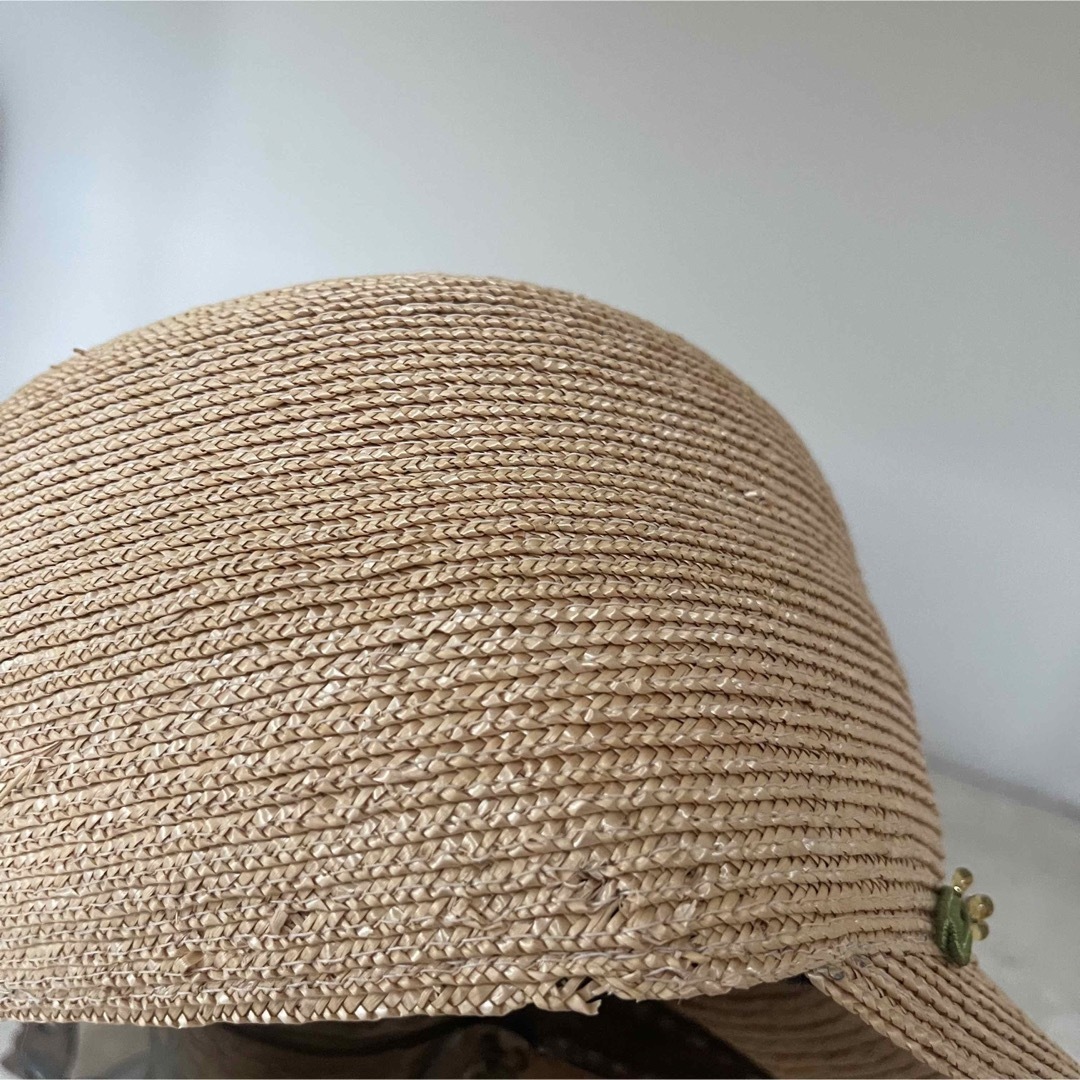 CA4LA - バラ色の帽子 麦わら帽子 クローバー 四葉 てんとう虫の通販