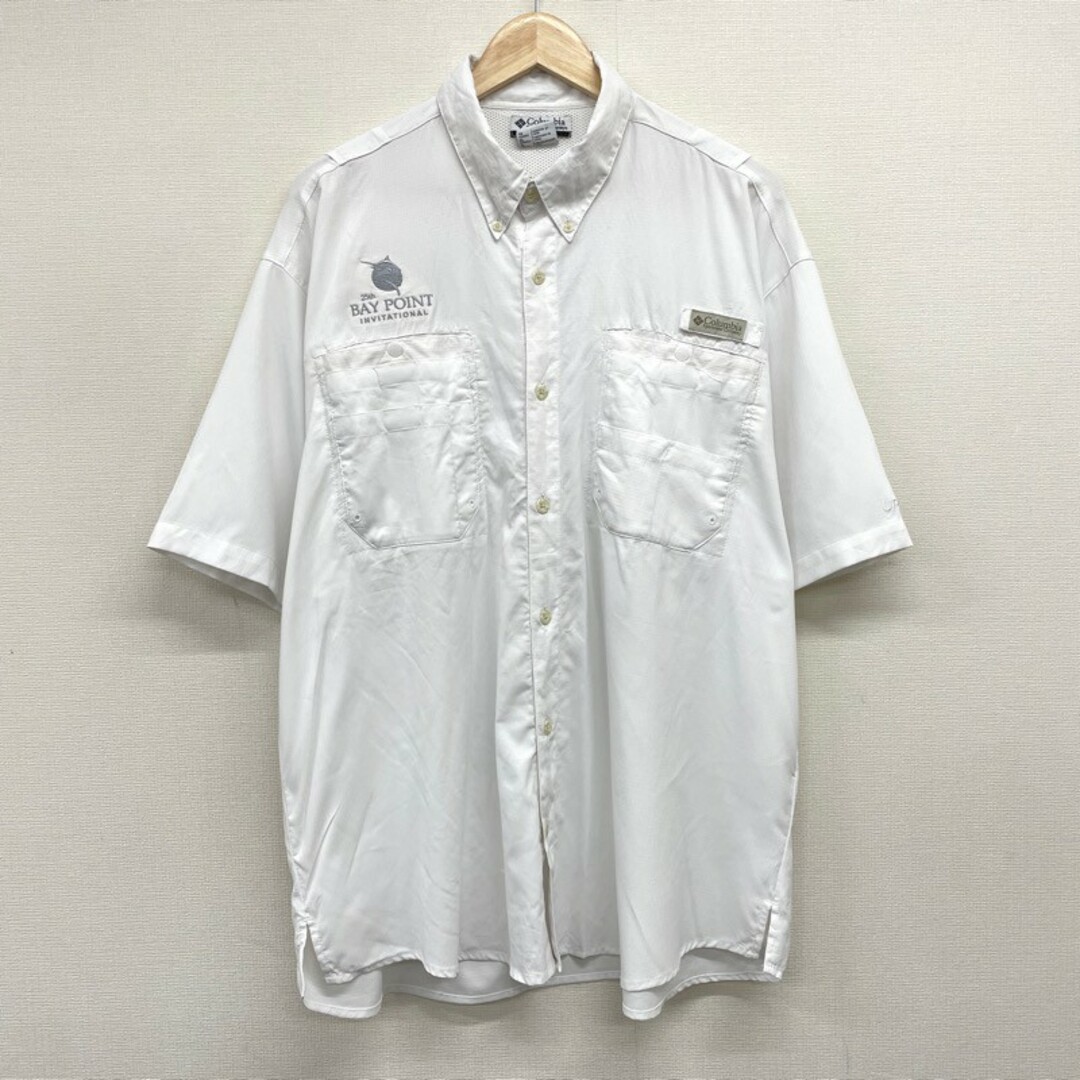 大きいサイズ XL ■ Columbia コロンビア PFG ポケット付き 半袖